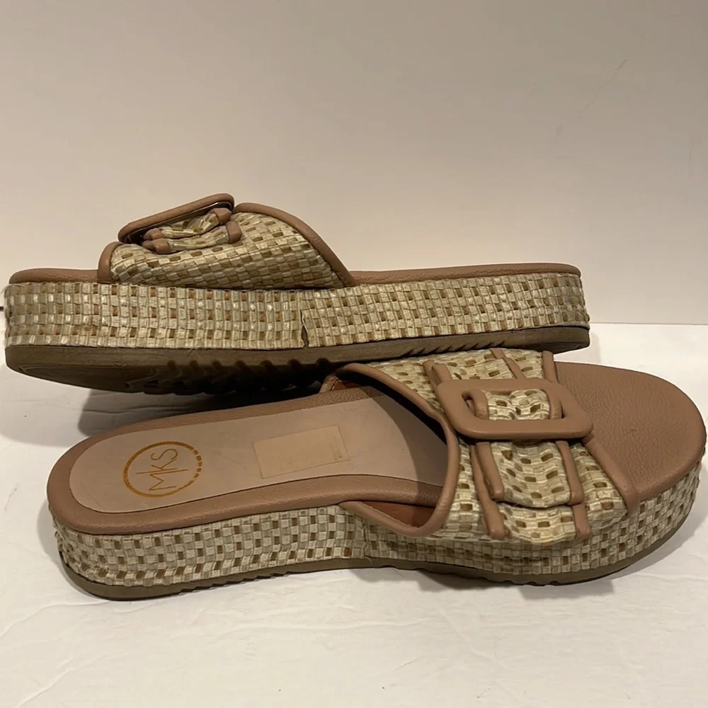 MKS Platform Sandals Sz 8